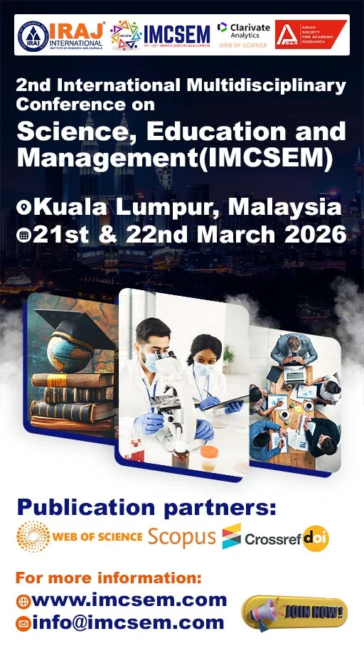 Science, Education and Management Conference in Kuala Lumpur, Malaysia